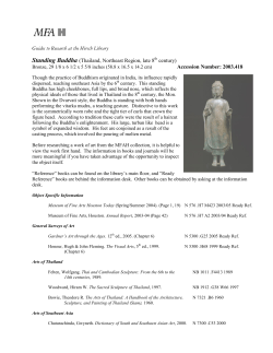 Standing Buddha [Thai] - The Museum of Fine Arts, Houston