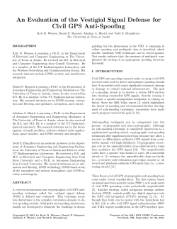 An Evaluation of the Vestigial Signal Defense for Civil GPS Anti