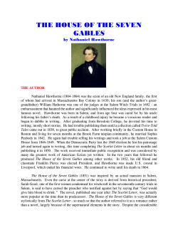 the house of the seven gables