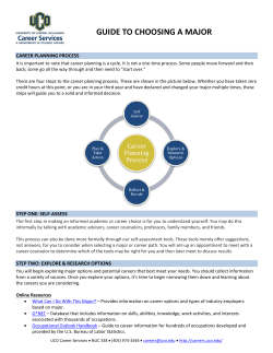 how to choose a major