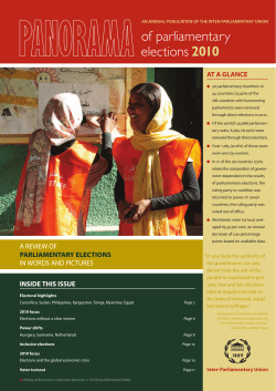 of parliamentary elections 2010 - Inter
