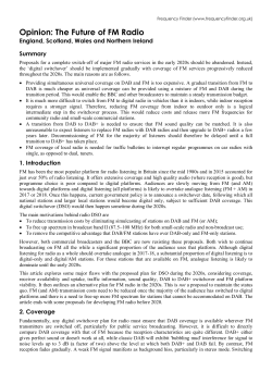 Opinion: The Future of FM Radio