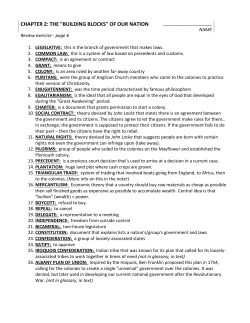 CHAPTER 2 VOCAB