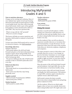 4-5 - Nutrition and Aging