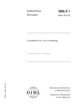 OIML D 1:2012 (E)