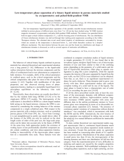 Low-temperature phase separation of a binary liquid mixture in
