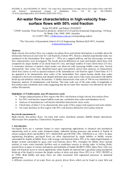 Air-water flow characteristics in high-velocity free