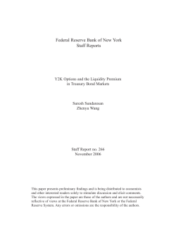 Y2K Options and the Liquidity Premium in Treasury Bond Markets