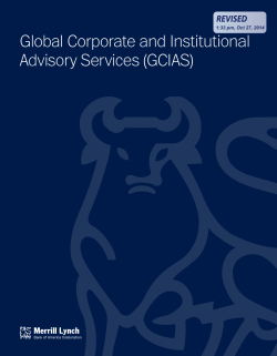 GCIAS - Merrill Lynch