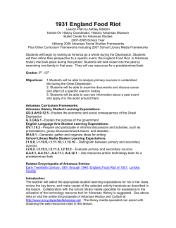 1931 England Food Riot