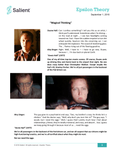 Magical Thinking - Salient Partners