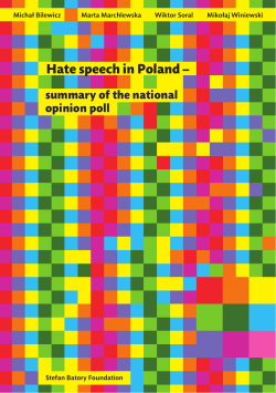 Hate speech in Poland