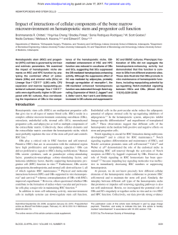Impact of interactions of cellular components of the