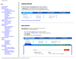 PsycNET Help Guide