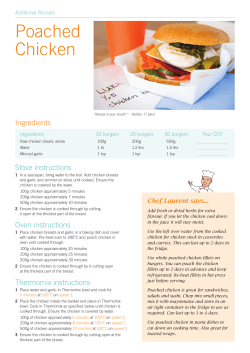 Poached Chicken