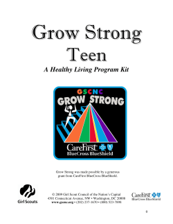 Cadettes, Seniors and Ambassadors