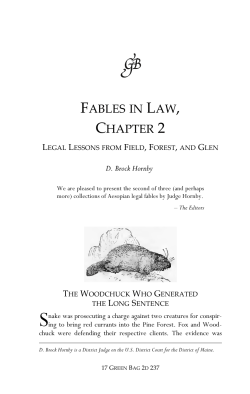 Fables in Law, Chapter 2