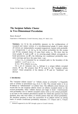The incipient infinite cluster in two