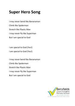 Super Hero Song