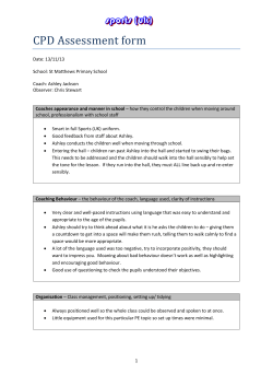 Coach Observation November 2013