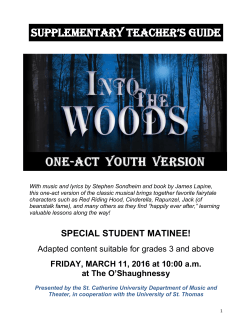 SUPPLEMENTARY TEACHER`S GUIDE