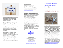 August 2010 - AgriLife Extension County Offices