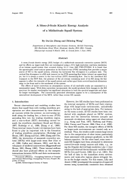 by Comparing Data from Radars and Raingauges - J