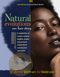 One Hair Story - Black Women for Wellness