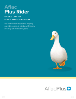Aflac Plus Rider