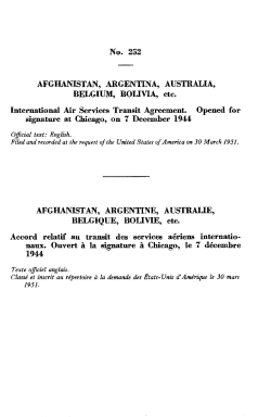 No. 252 AFGHANISTAN, ARGENTINA, AUSTRALIA, BELGIUM
