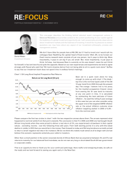 Daniel Malan Investment Director This one