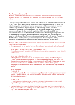 Dear Anonymous Reviewer #1, We thank you for taking the time to