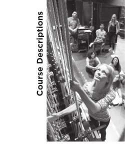 Course Descriptions - Santa Monica College