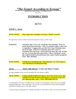 The Gospel According to Scrooge