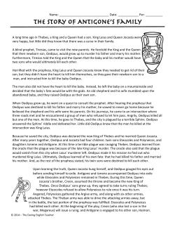 Antigone Activity Bundle.pptx - Roseville High Theatre Company