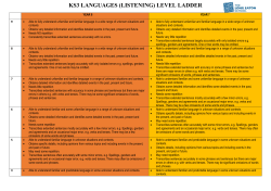 ks3 languages (listening)