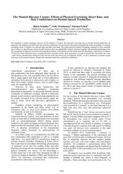 The Munich Biovoice Corpus