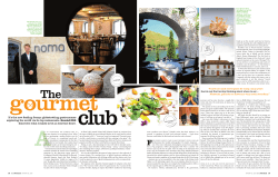 It`s the new feeding frenzy: globetrotting gastronomes exploring the