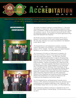accreditation e - Commission for Florida Law Enforcement