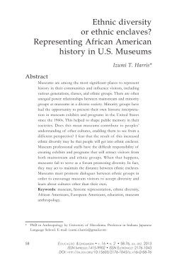 Ethnic diversity or ethnic enclaves? Representing African American