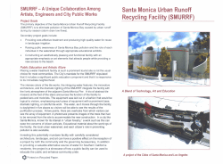 SMURRF Fact Sheets - City of Santa Monica
