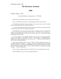 Saturday, January 3, 1880 - Fulton County Public Library