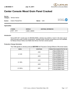 Center Console Wood Grain Panel Cracked