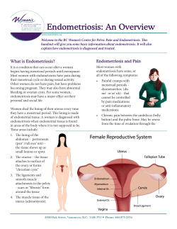 Endometriosis: an overview