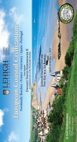 to the trip brochure. - MyLehigh