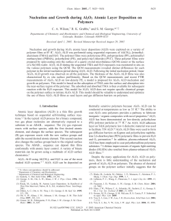 Nucleation and Growth during Al2O3 Atomic Layer Deposition on