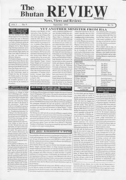 The Bhutan Review