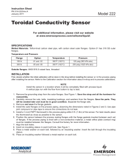 Toroidal Conductivity Sensor
