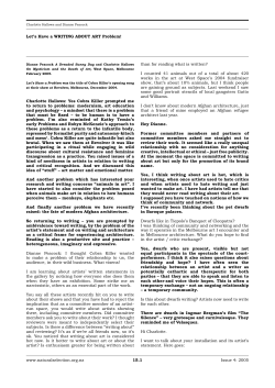 Natural Selection Issue 3 - Natural Selection Magazine
