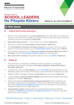 Read more... - Education.govt.nz